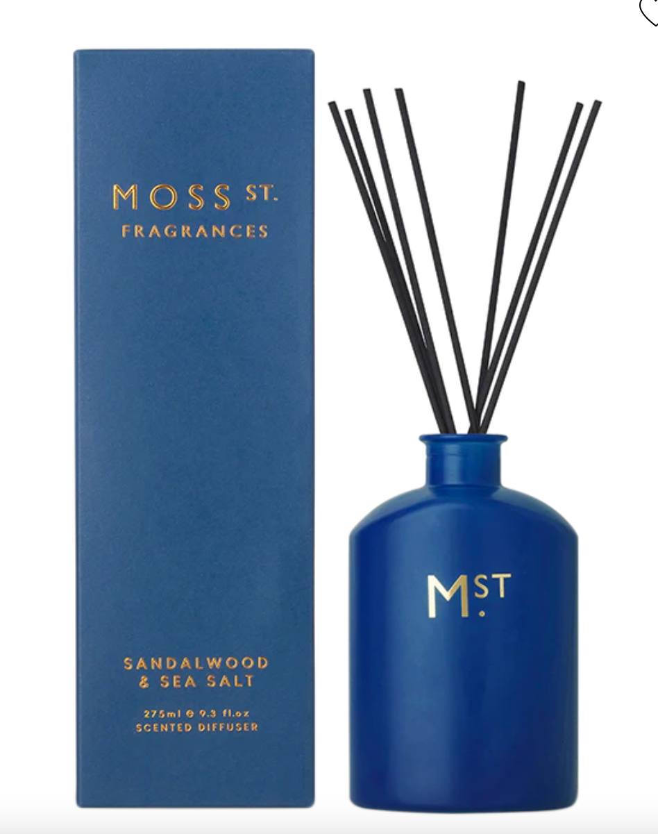 Moss Street Sandalwood & Sea Salt Fragrance Diffuser 275ml