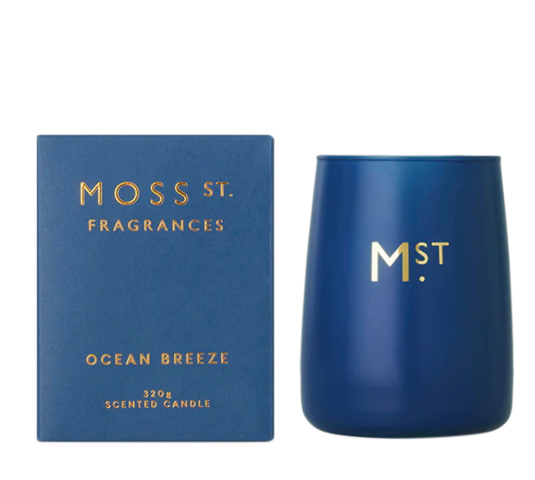 Moss Street Ocean Breeze Soy Candle 320g