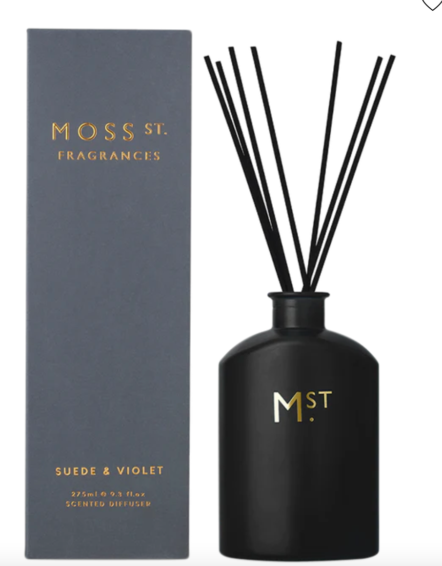 Moss Street Suede & Violet Fragrance Diffuser 275ml