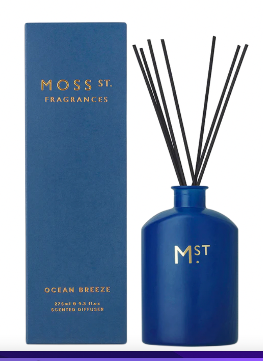 Moss Street Ocean Breeze Fragrance Diffuser 100ml