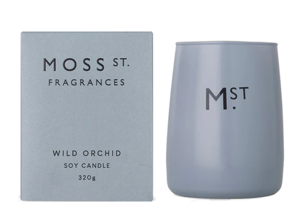Moss Street. Fragrances Wild Orchid Soy Candle 80g