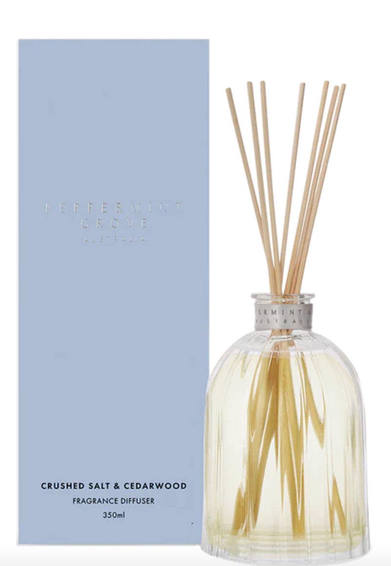 Peppermint Grove Crushed Salt & Cedarwood Fragrance Diffuser 350ml