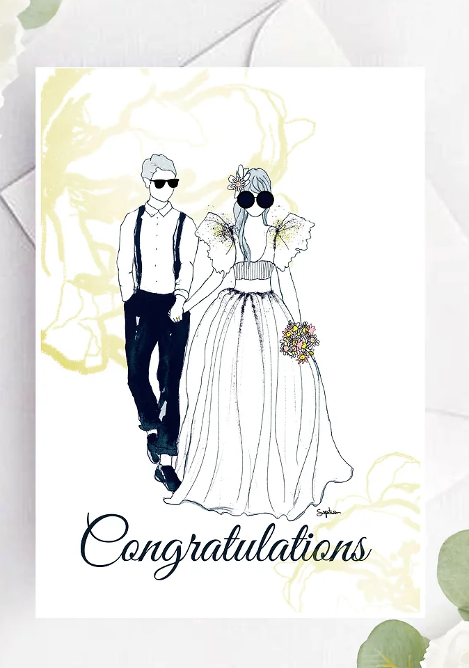 Congratulations Wedding Card