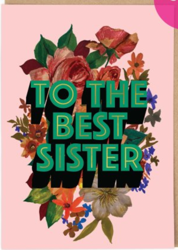 Best Sister Birthday Card