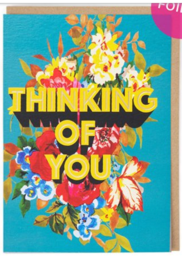 Cath Tate Thinking Of You Greeting Card