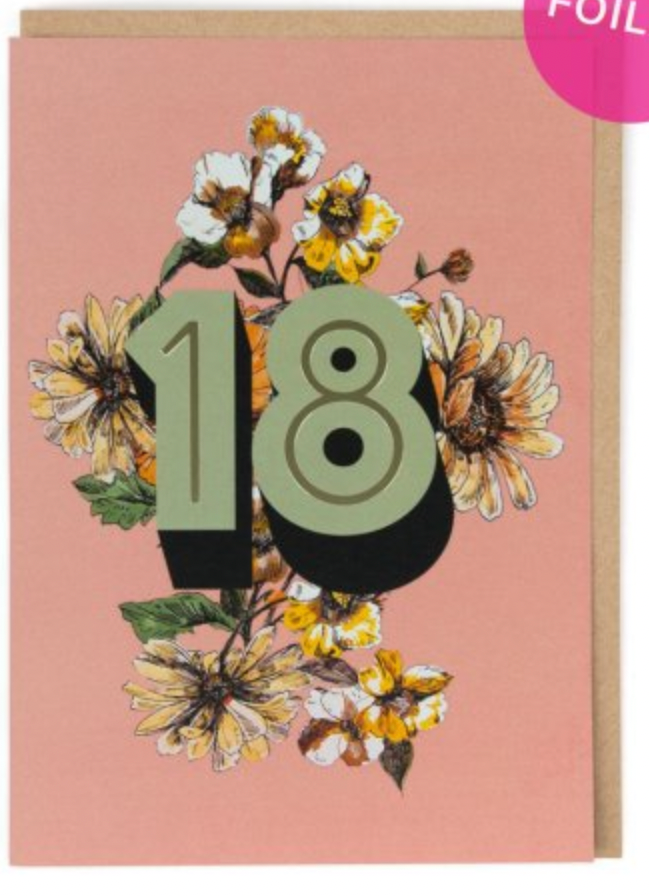 Eighteen Age Card