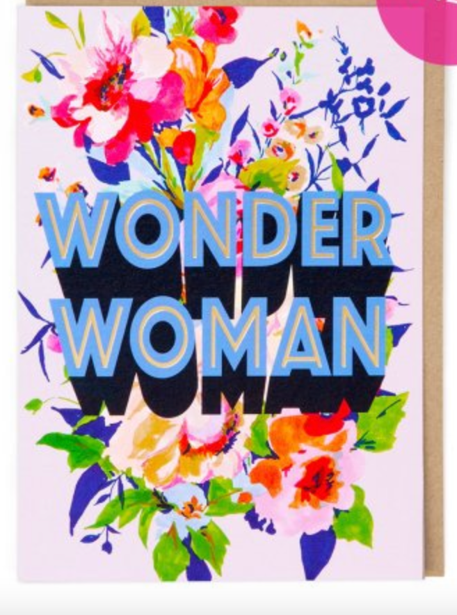 Wonder Woman Greeting Card