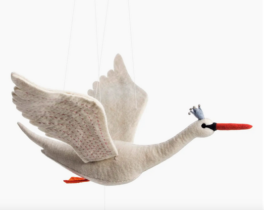 Flapping Swan Mobile