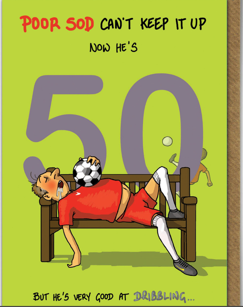 Funny 50TH Birthday Card