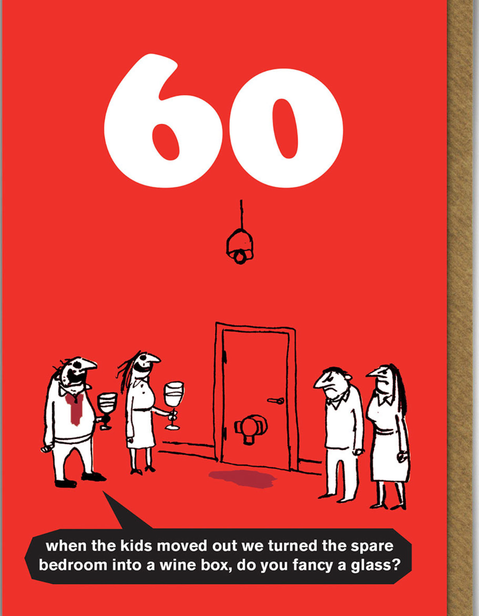 Funny 60th Birthday Card