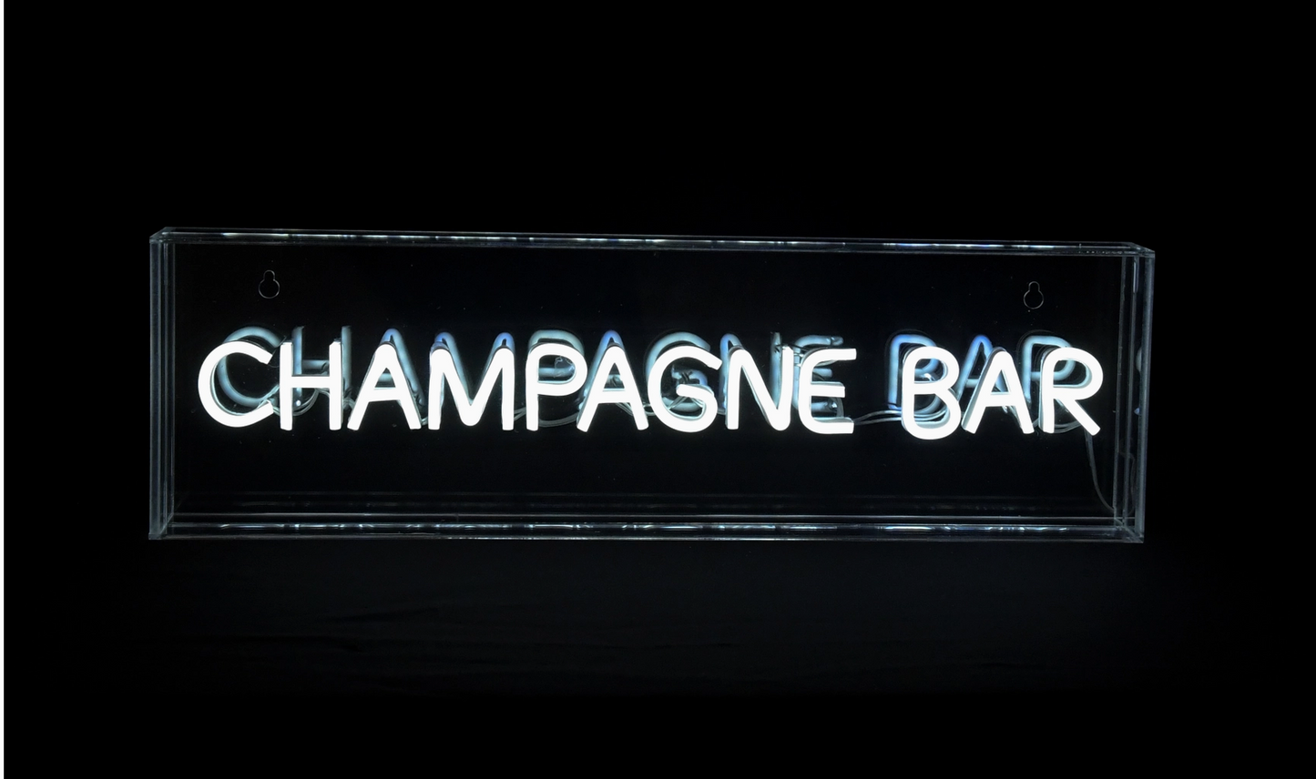 Champagne Bar Neon Sign