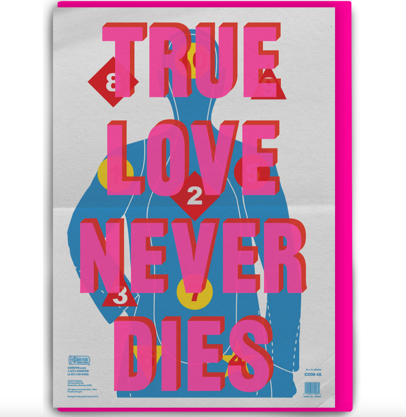 Funny True Love Never Dies Card
