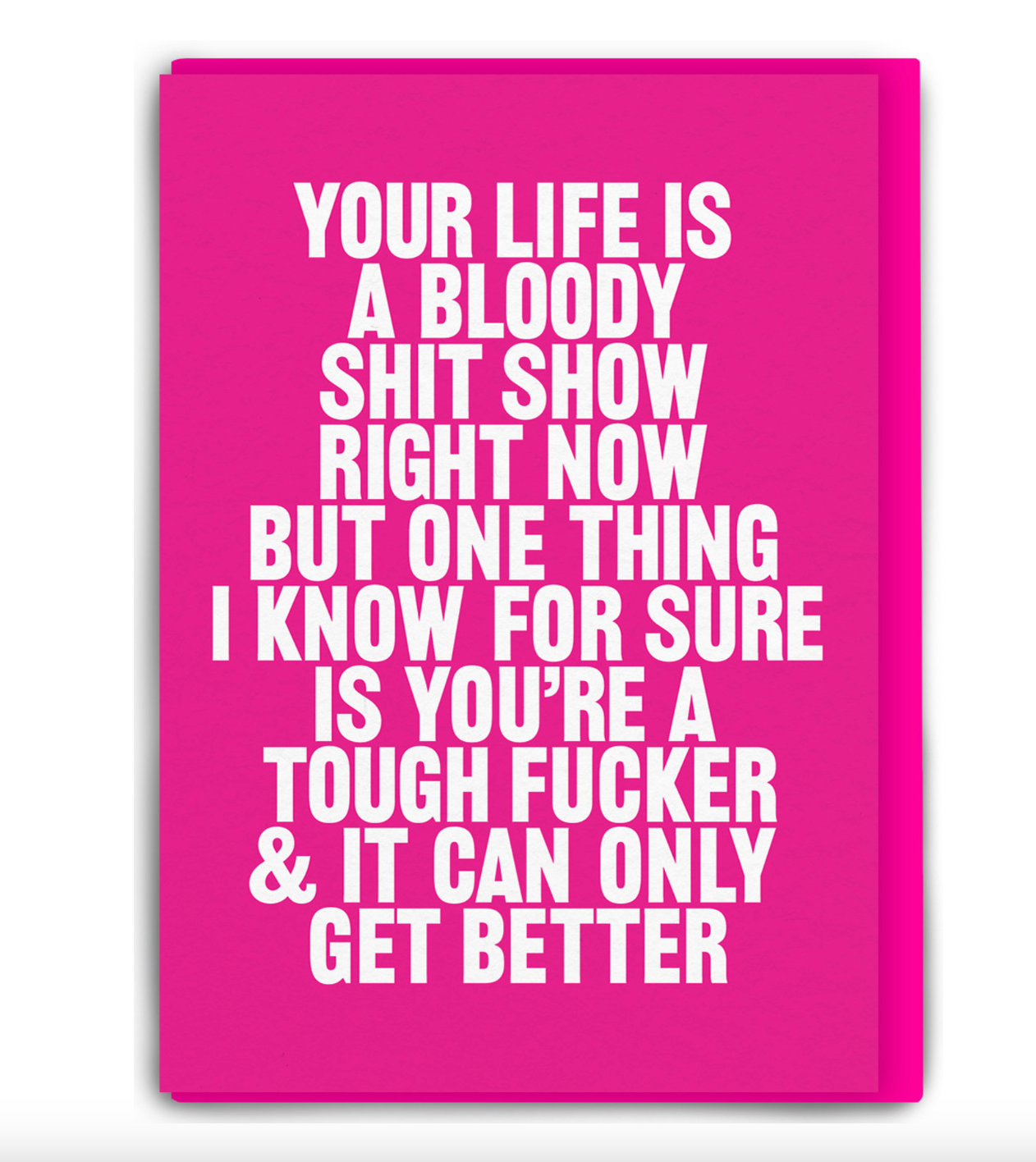 Rude Shit Show Thinking Of You Card