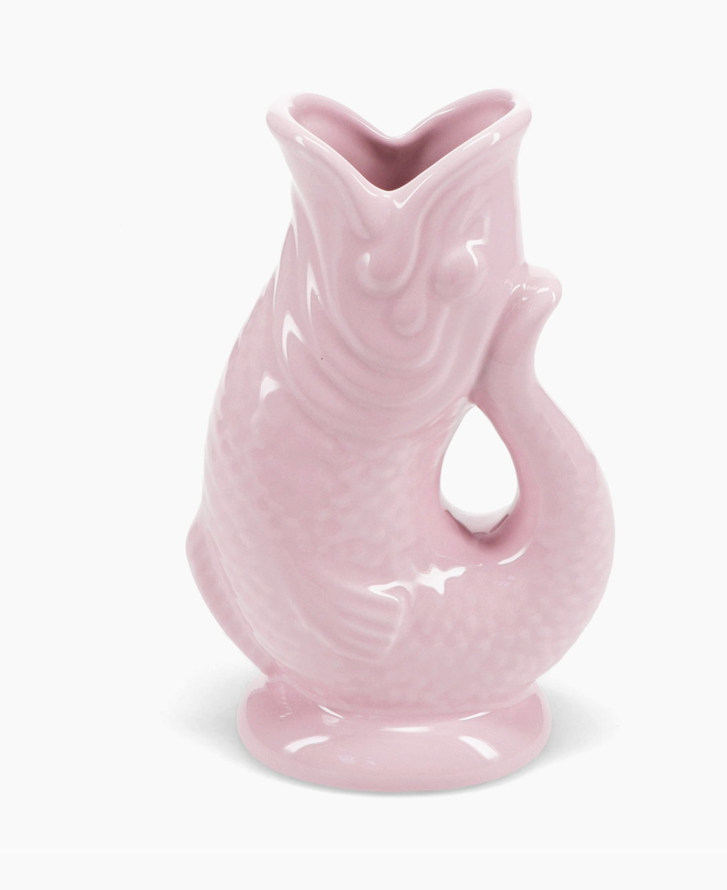 Ceramic Fish Vase - Pink