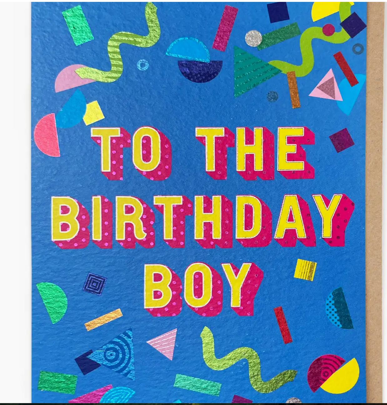 Birthday Boy Birthday Card