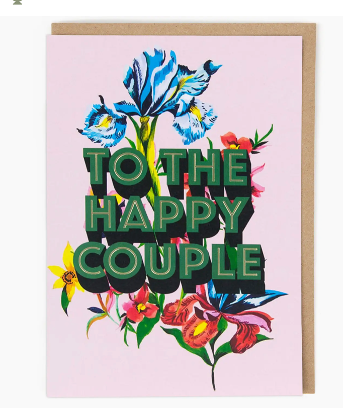 Happy Couple Greeting Card