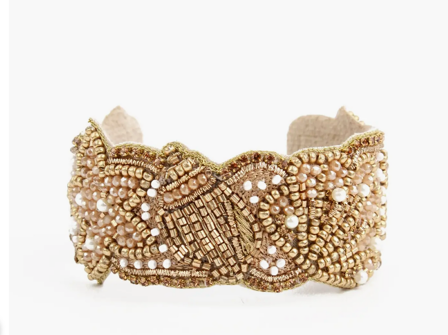 Gold Shell Shimmer Cuff