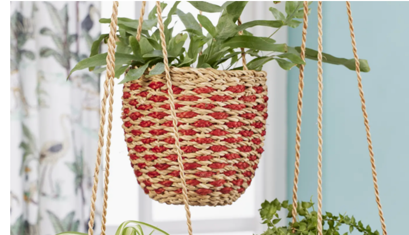 Hogla Hanging Planter Orange