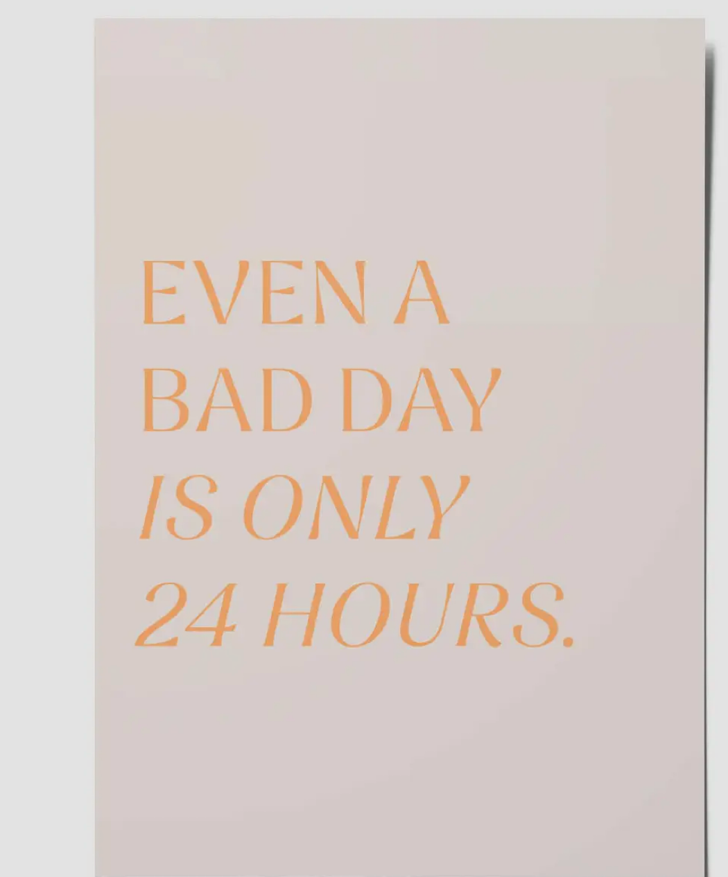 24 Hours - A6 Postcard
