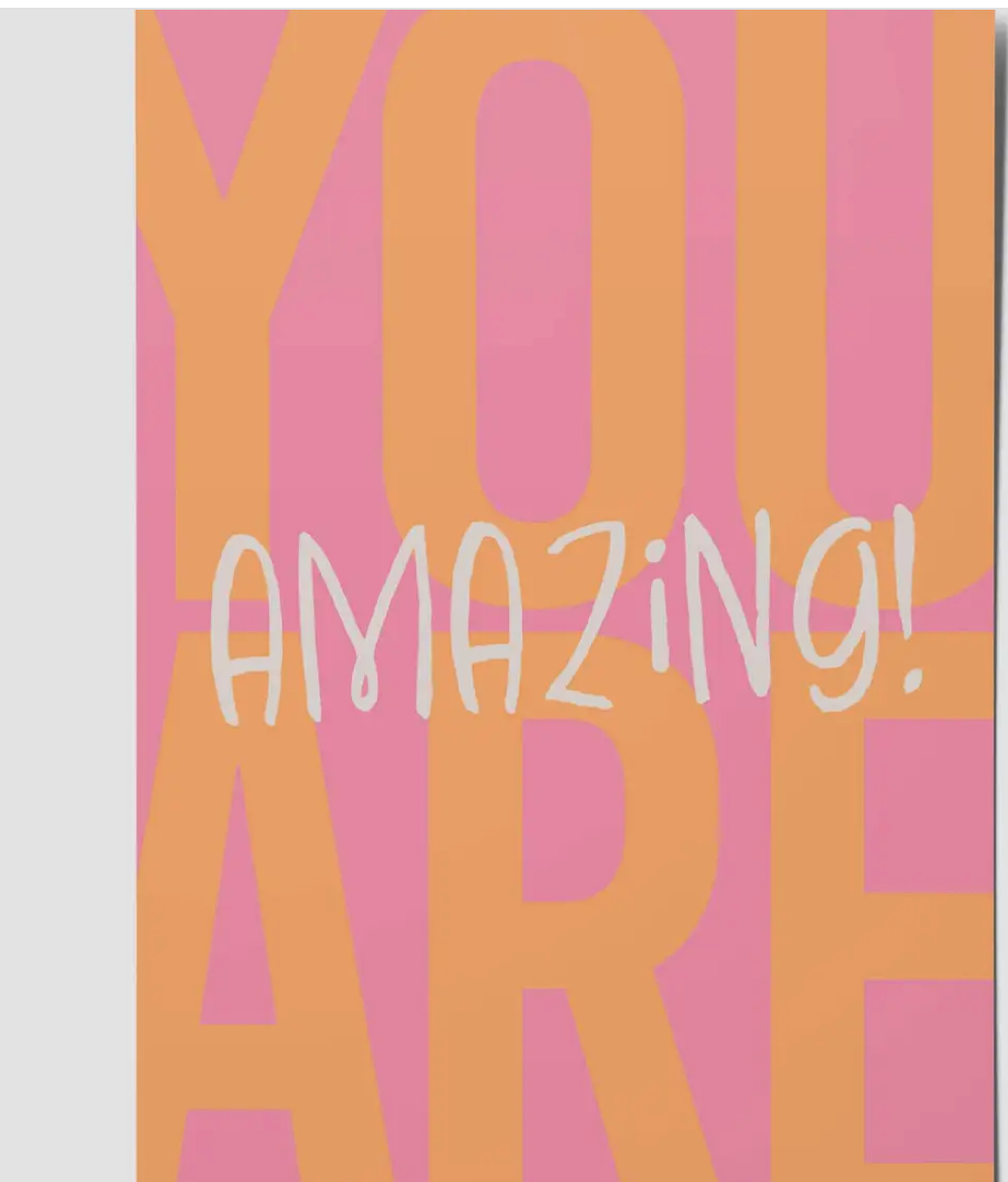 You Are Amazing - A6 Postcard