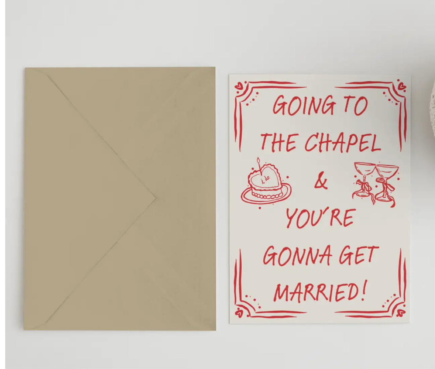 Going To the Chapel Wedding/Engagement