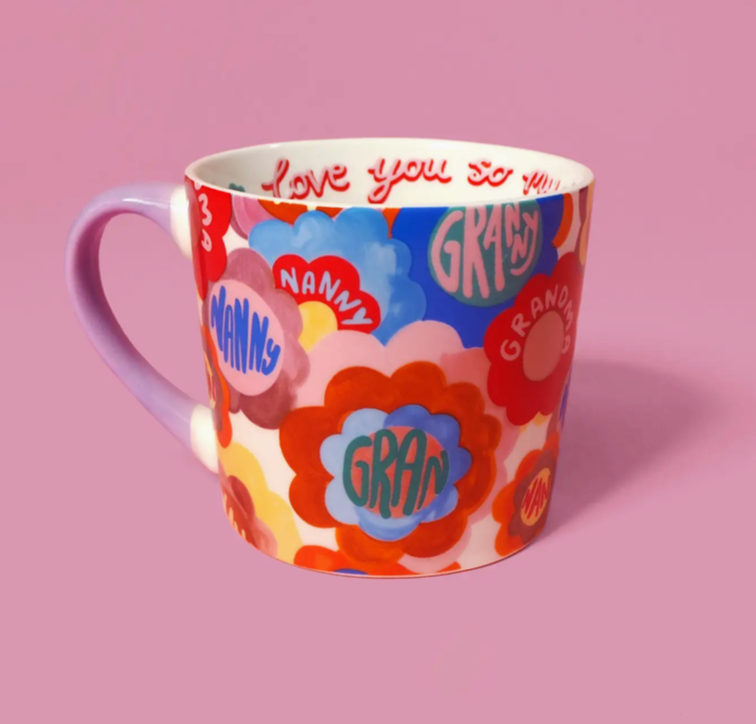 Granny Floral Mug