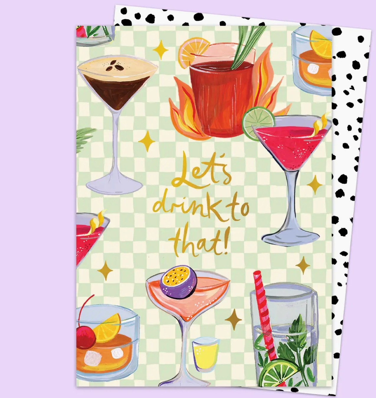 Let's Drink To That Card