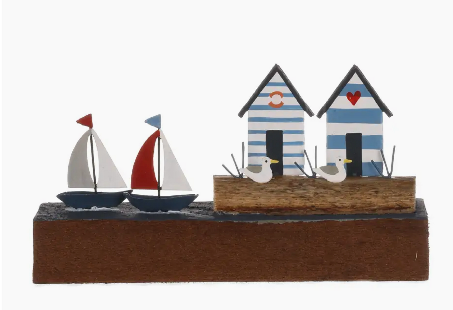 Beach Huts and Bay