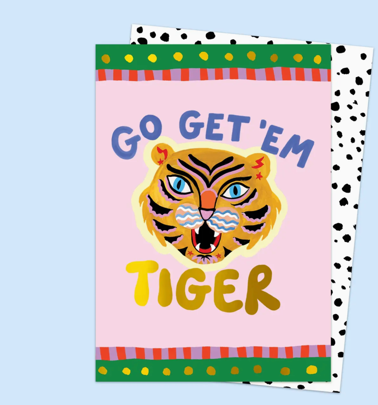 Go Get Em Tiger Card