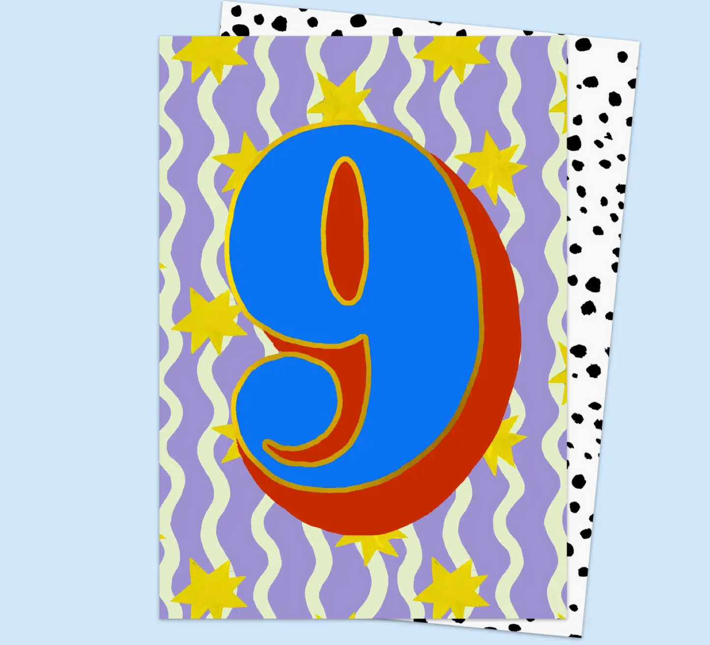 9th Bithday Card