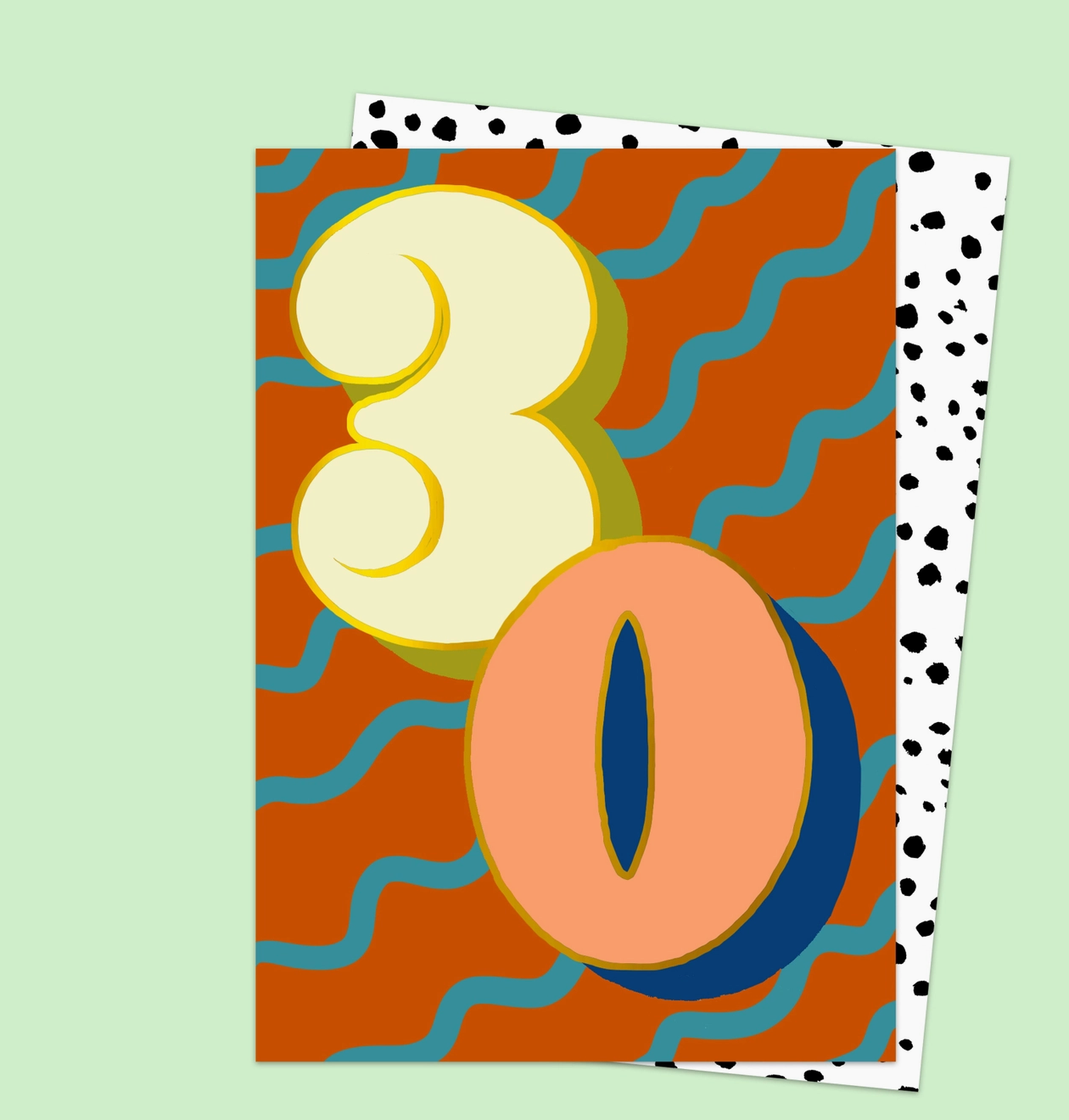 30th Birthday Card