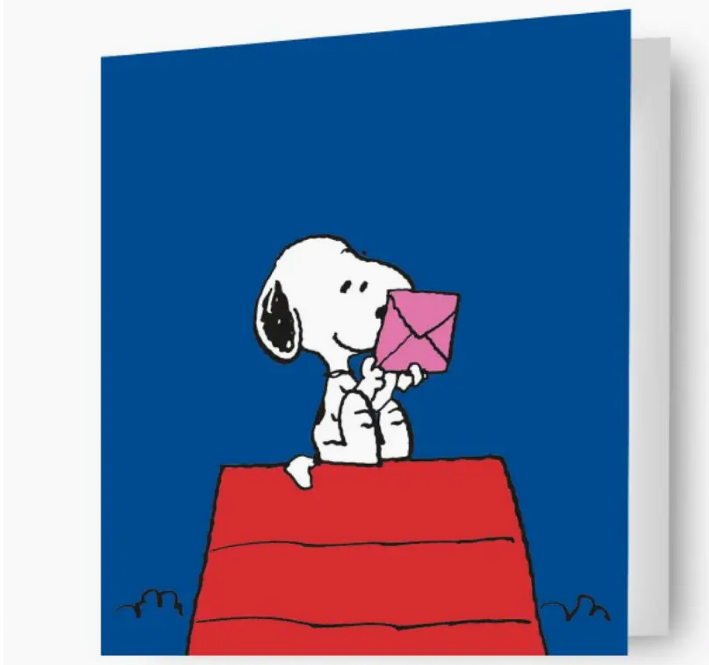 Peanuts Snoopy Blank Card