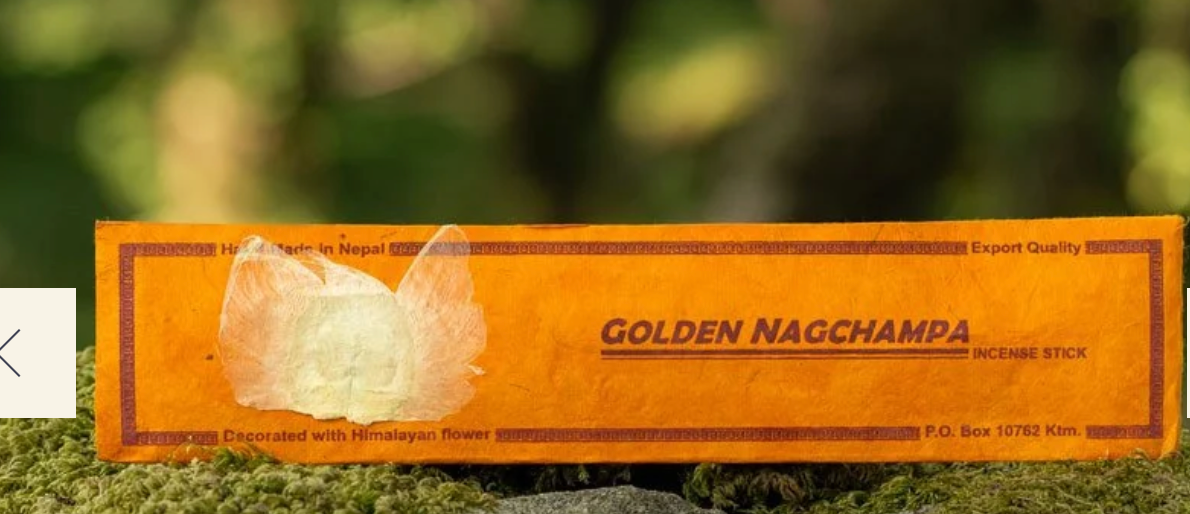 Golden Nagchampa - Flora Incense