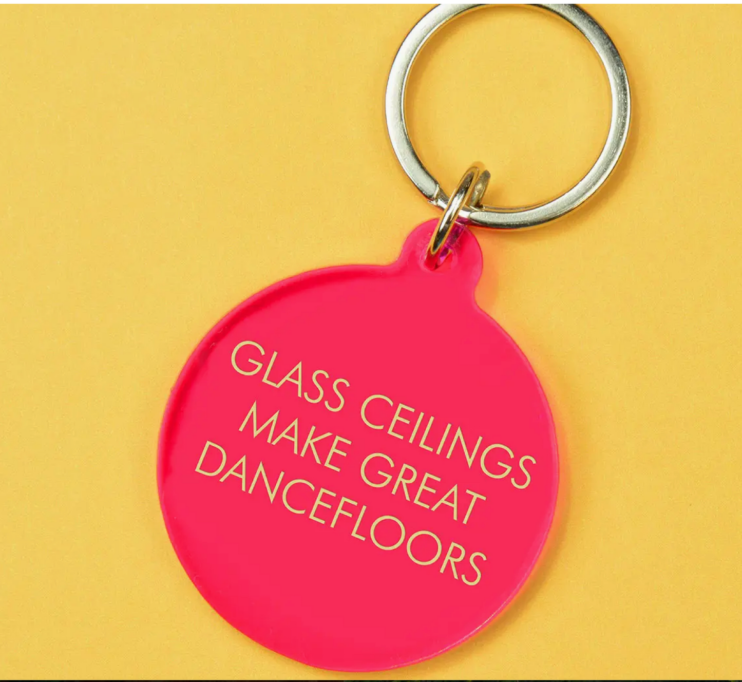 Glass Ceilings Make Great Dancefloors Keytag