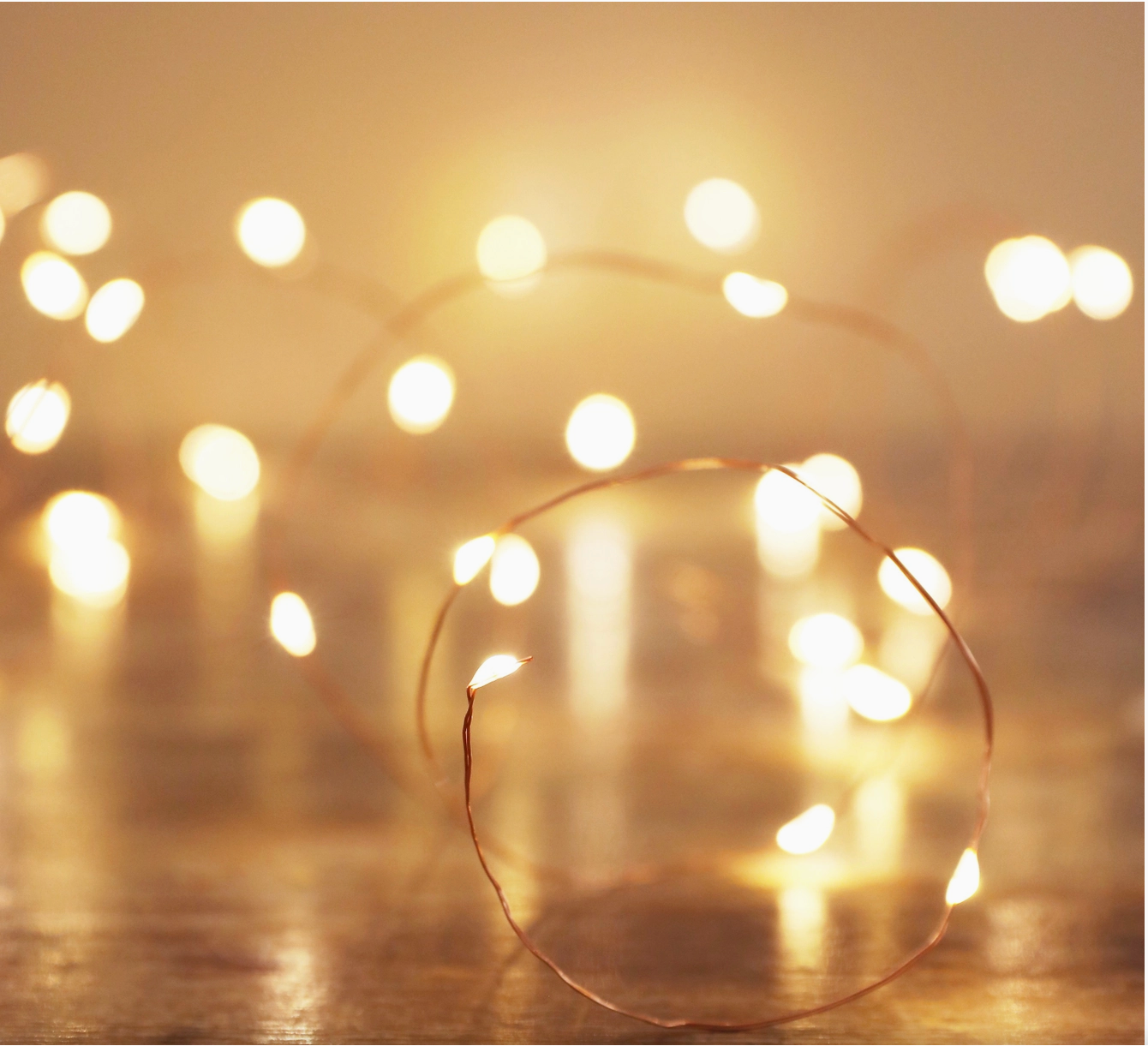 30 Battery Powered Led Copper Wire String Lights