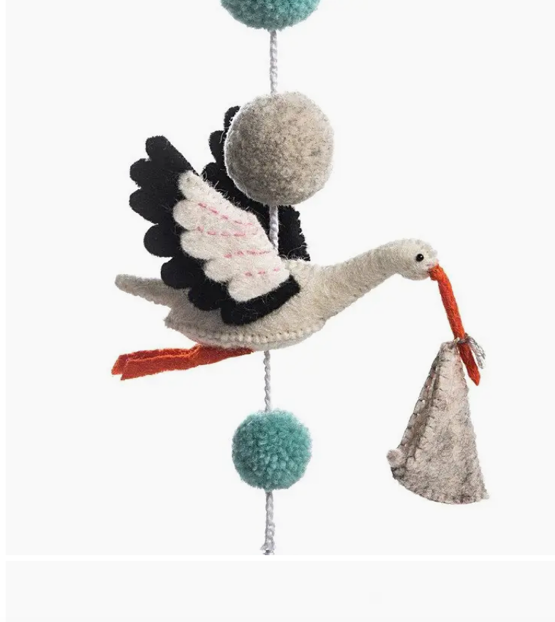 Ezra Stork Pom Pom Green Mobile
