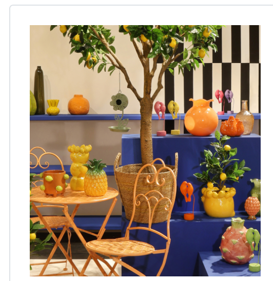 Lemon yellow Flowerpot