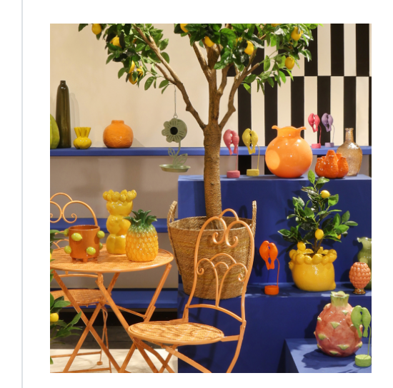 Lemon Yellow Flowerpot