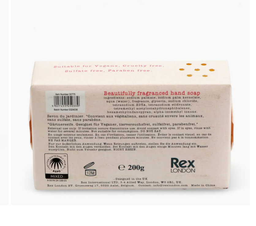 Gardener's Soap Bar Meadow Breeze