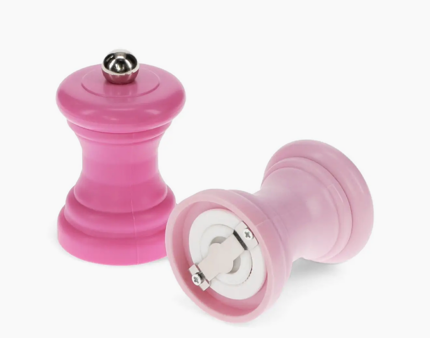 Travel Salt & Pepper Mill Set - Pink