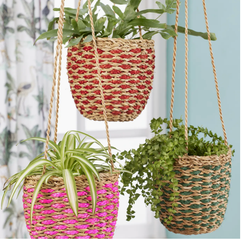 Hogla Hanging Planter Green