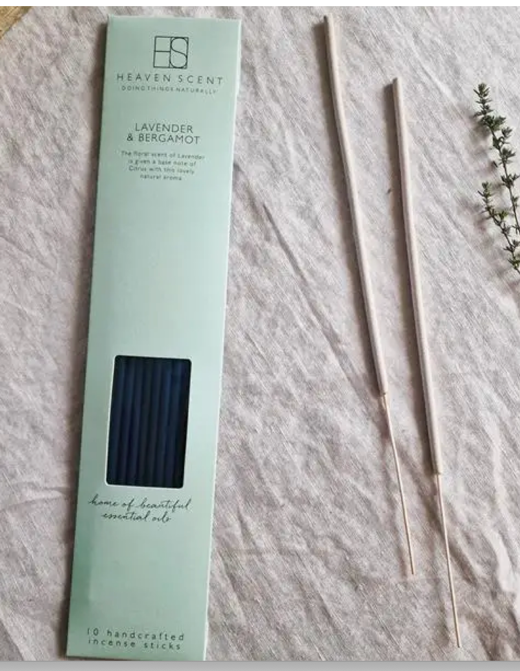 10 Lavender & Bergamot Incense Sticks