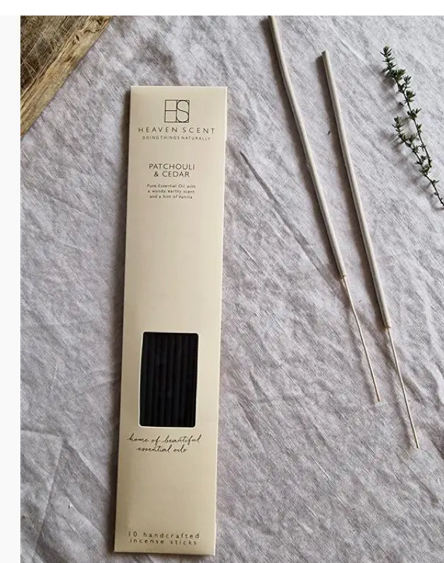 10 Patchouli & Cedar Incense Sticks
