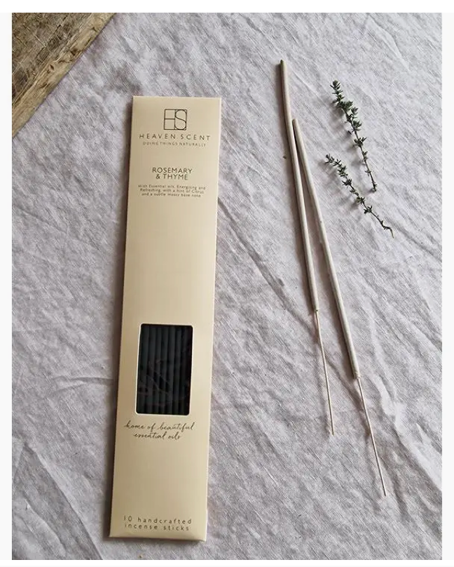 10 Rosemary & Thyme Incense Sticks