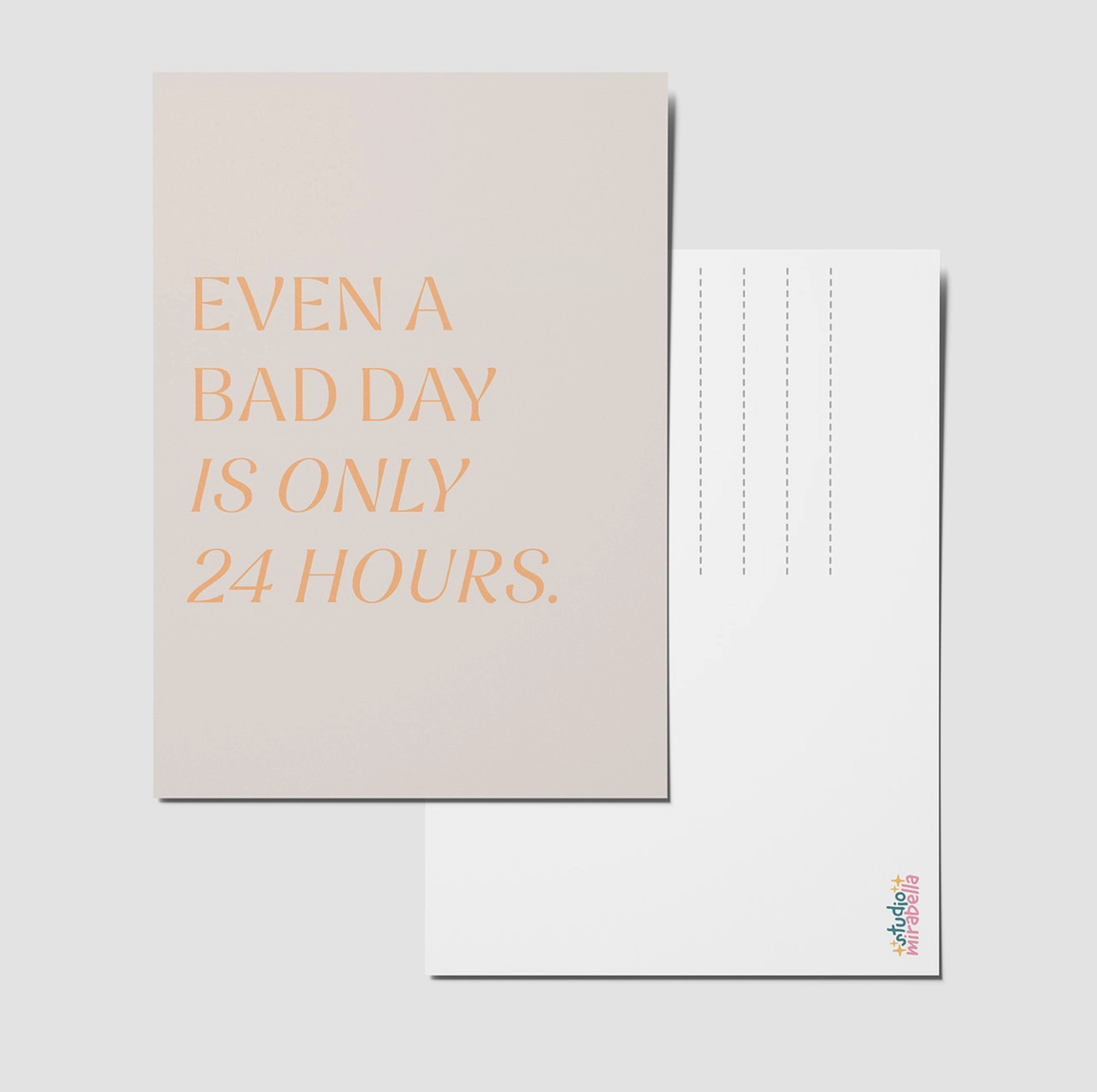 24 Hours - A6 Postcard