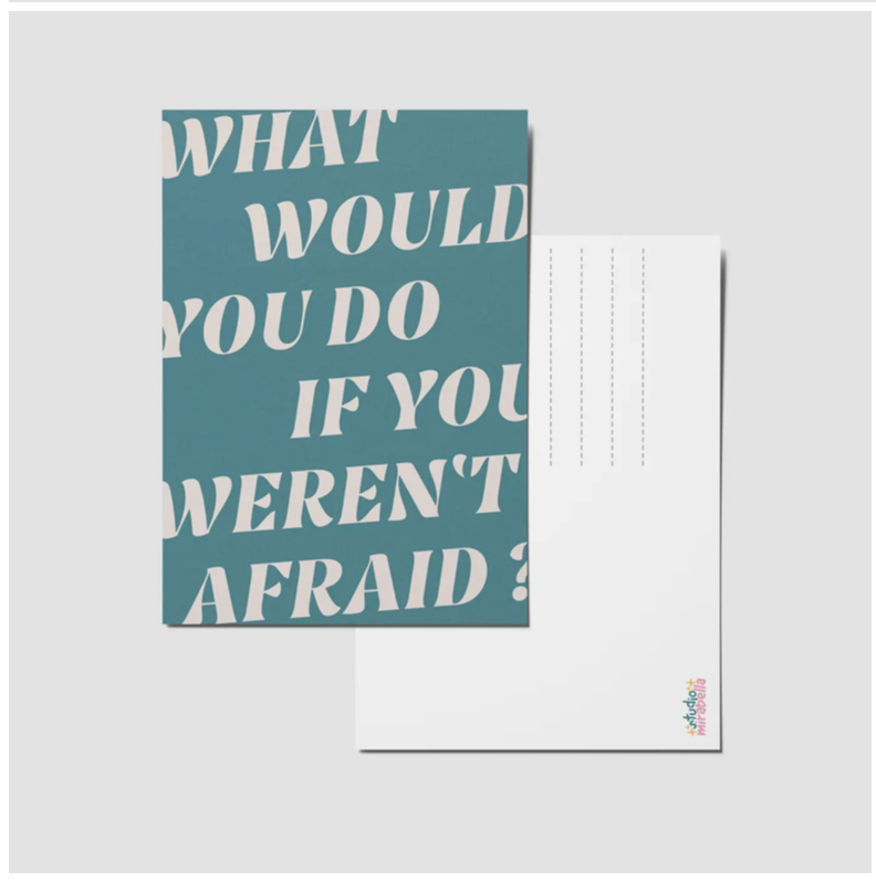 What Would You Do - A6 Postcard
