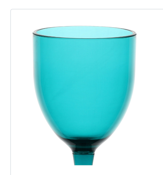 Fiaba Wine Glass Turquoise