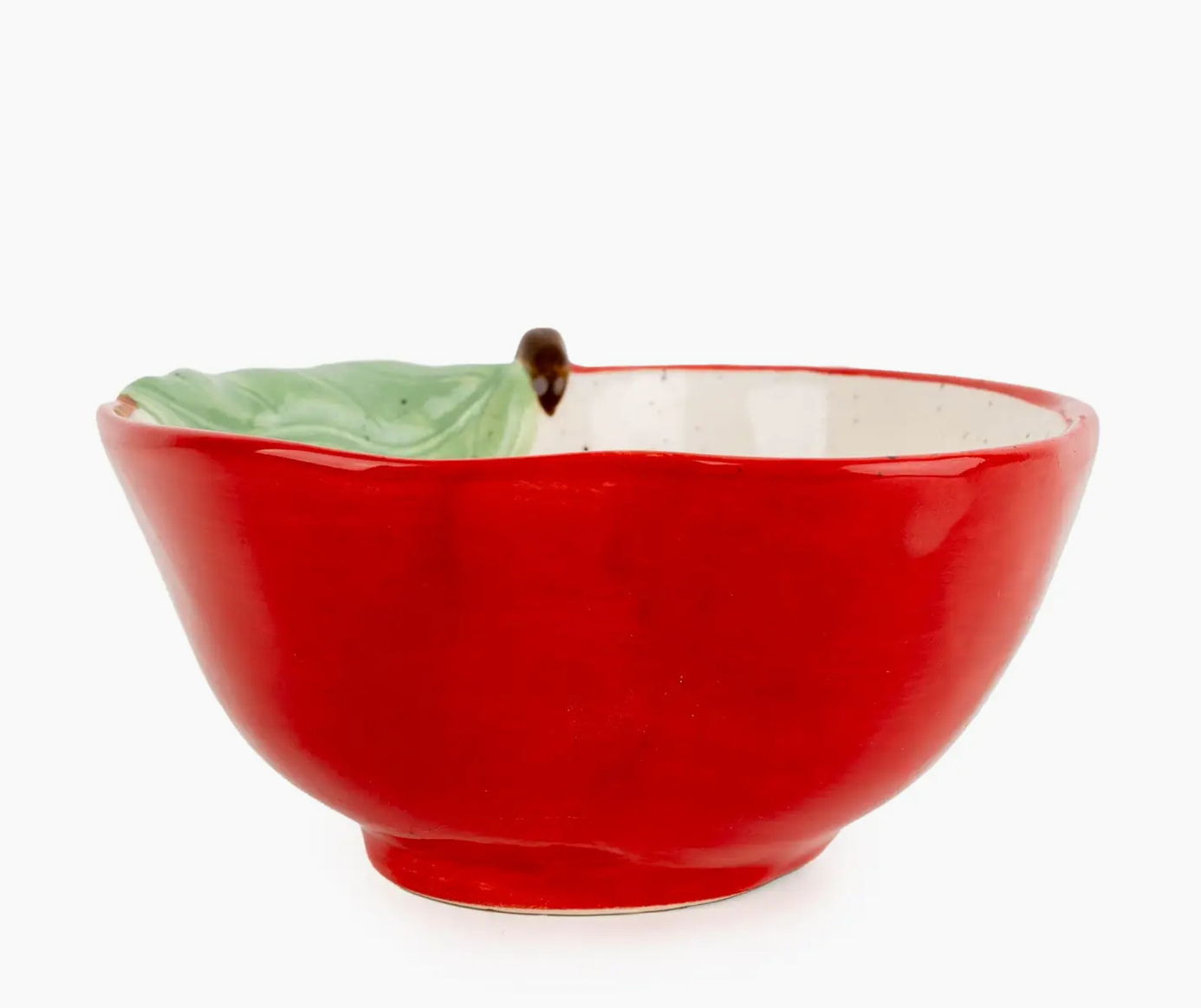 Apple Shaped Dish - Red
