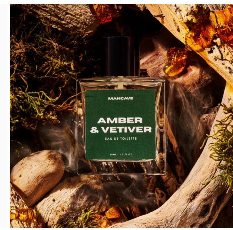 Amber & Vetiver Edt Fragrance Spray 50ml,