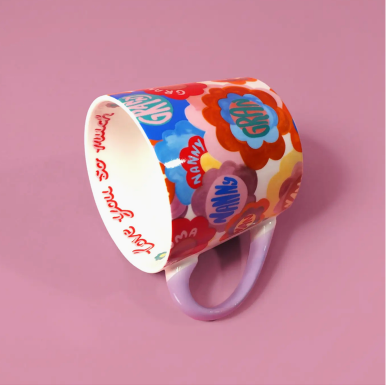 Granny Floral Mug